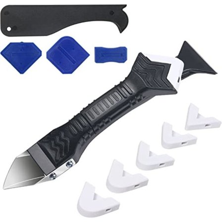 11 stk 3 i 1 fugemasse verktøy silikon pakning tetningsmasse fugemasse også