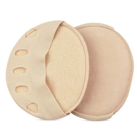 Tåfri og hælløs forfotsokker forfotpute sklisikker svettebestandig