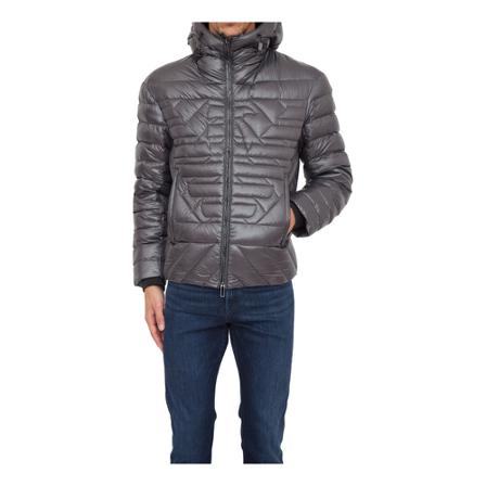 Emporio Armani Down Jakke Grå, Herre, Størrelse: 4XL