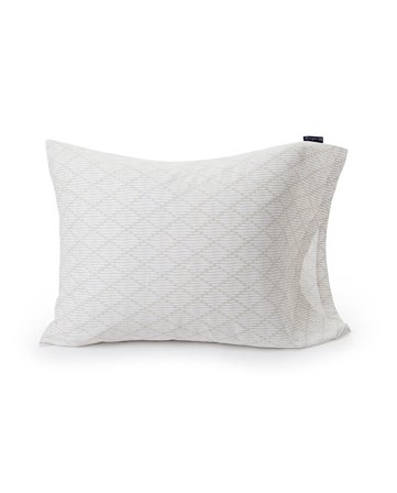 Lexington Beige Printed Sateen Pillowcase
