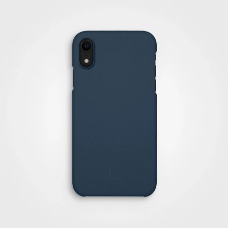 Nachhaltiges Handyhülle Blaubeerblau, aus Pflanzen hergestellt, iPhone XR