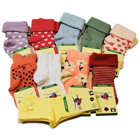10 Par Barn strumpor -socks