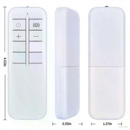 Erstatning Kompatibel med MERACH Vibrasjonsplate Treningsmaskin Fjernkontroll MR-2398 MR-2398P