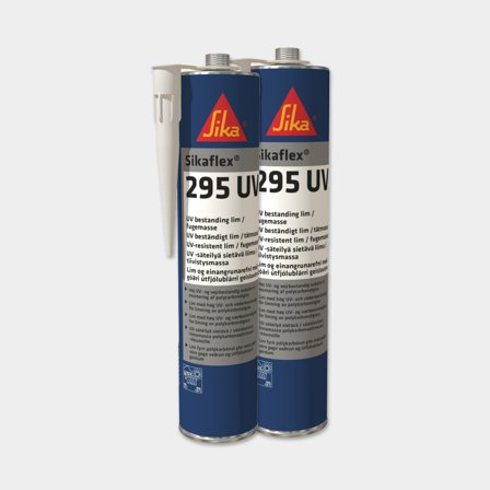 Fogmassa Sika Sikaflex 295 UV, patron, 300 ml, svart, 2-pack