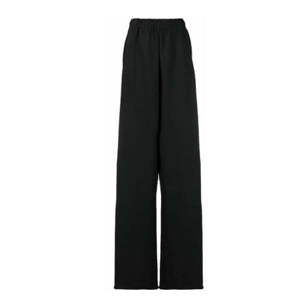 Vetements, Wide Trousers Zwart, Dames, Maat:S