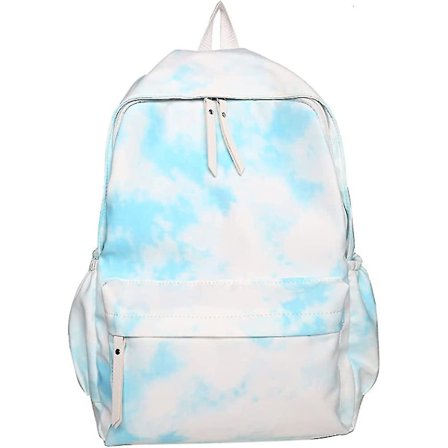 Rygsæk til Piger Drenge Tie Dye Skoletasker Stor Kapacitet Rygsække