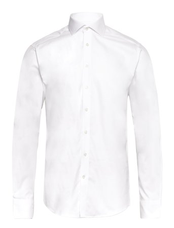 Bruun & Stengade Bs Miles Slim Fit Shirt - White - 44