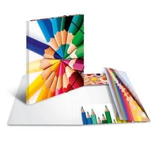 Herma Strikkmappe A4 Fargeblyanter