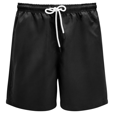 Şorturi de baie negre pentru bărbați - Șorturi de baie
