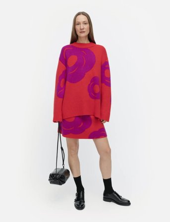 Marimekko Kartakteri Tumma - Red - M