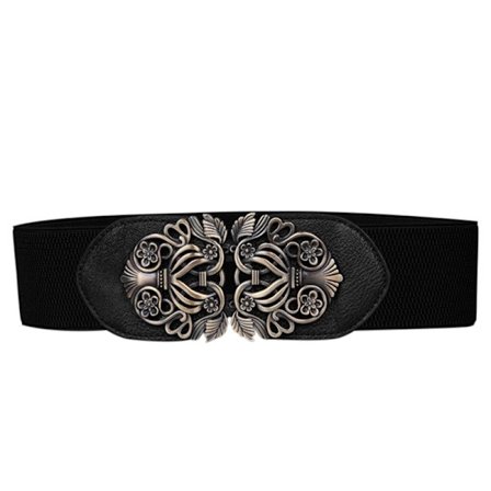 Naisten kukkaleveä vyö mekkoon Joustava vyötärö Vyötärönauha - varastossa