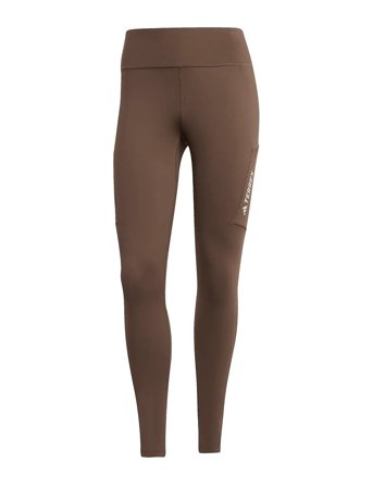 W Mt Tights Brown Adidas Terrex
