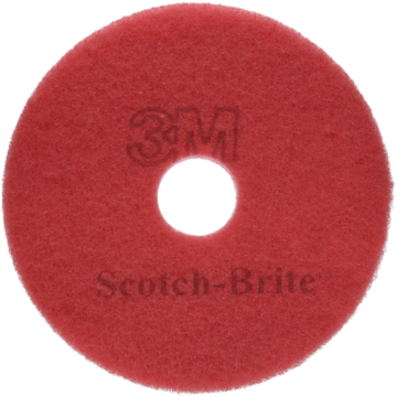 GULVPAD 3M 16" RØD 5-P