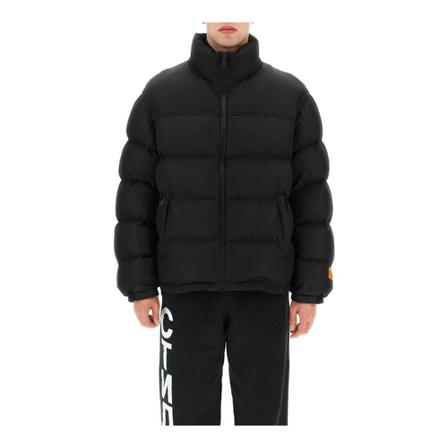 Heron Preston Down Coats Sort, Herre Vinterjakker