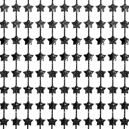 Dekorativt forhæng Stjerner