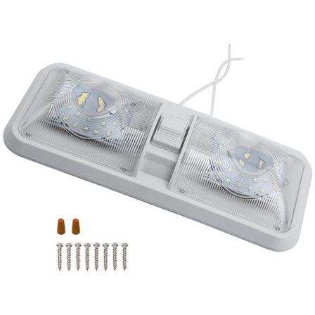 LED-taklampa för husbil, justerbara taklampor för husbil, 800LM 96LED-lampor