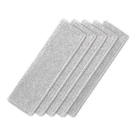5-pack Torkduk för Xiaomi Mijia G10 K10 Trådlös Dammsugare Mop Tjockare Torkduk Ersättningsmopduk