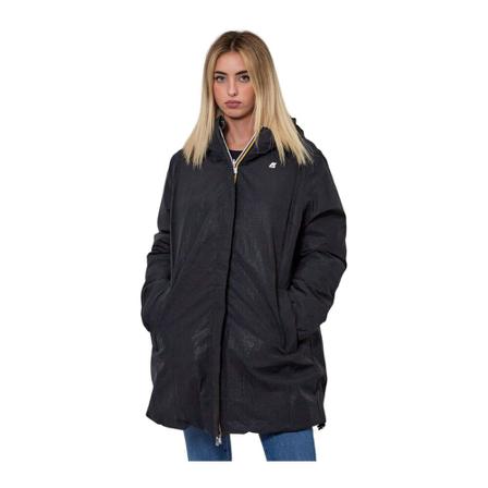 K-Way Coats Sort, Dame Vinterjakker, Størrelse: XL