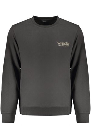 Wrangler Felpa Senza Zip Uomo Nero