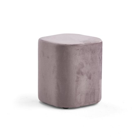 Stuhl COMFY, Samtbezug hellrosa