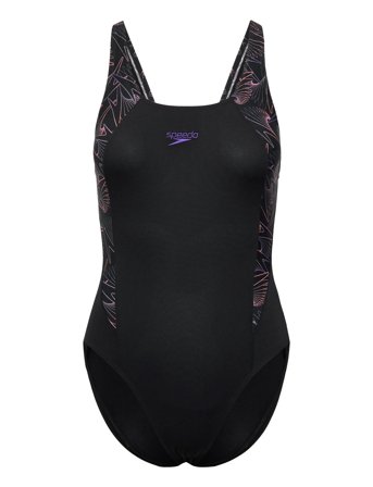 Speedo Womens Hyperboom Splice Muscleback - Black - 44