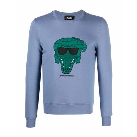 Karl Lagerfeld Sweatshirt Blå, Dame Sweatshirts