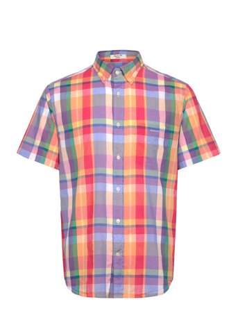 GANT | Reg Indian Madras Ss Shirt | M