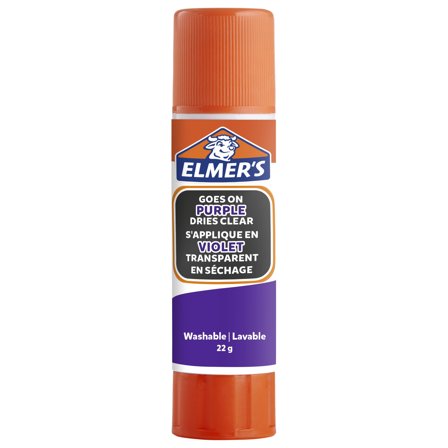 ELMERS 22 gram Disappearing Purple Glue stick