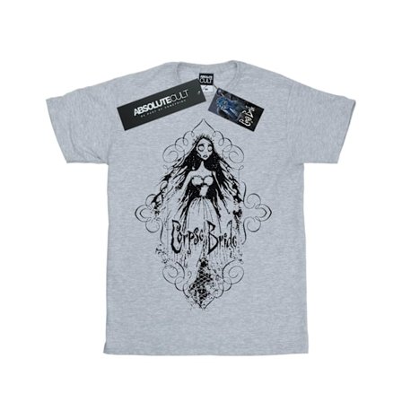 Corpse Bride Dam/Damer Skissad Brud Bomull Pojkvän T-Sh