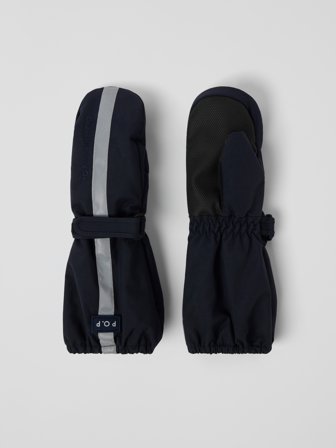 Polarn O. Pyret - Waterproof padded mittens - 4 - Childrenswear - blue