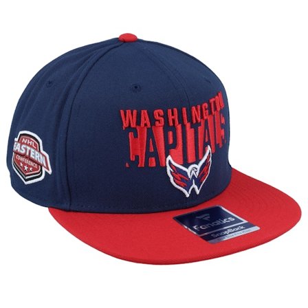 Fanatics - NHL Bleu snapback Casquette - Washington Capitals Navy/Red Snapback @ Hatstore