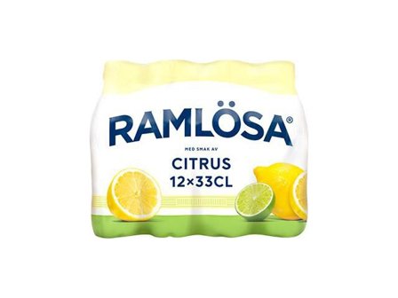 RAMLÖSA Dricka Citrus 12x33cl PET - Lyreco - Kök och servering - Dryck - Vatten