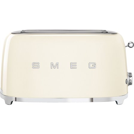 Smeg TSF02CREU Brödrost 4 Skivor Creme | Köksmaskiner > Brödrostar | Bagaren och Kocken