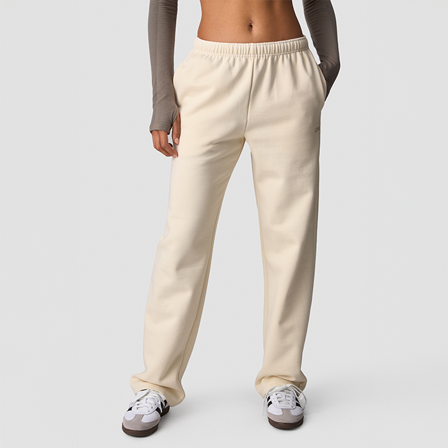 ICANIWILL Everyday Straight Leg Sweatpants, Cream