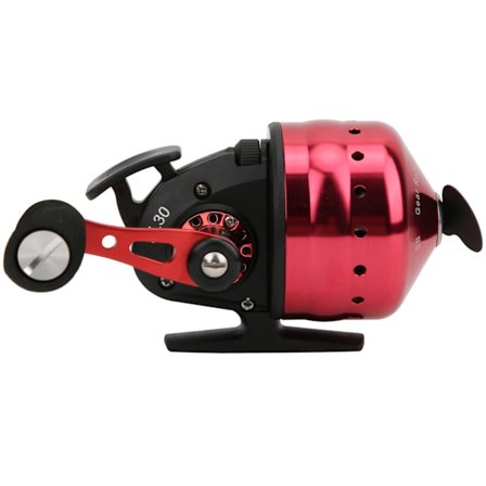 Spincast Fiskehjulsrulle til Udendørs Buefiskeri Inside Lines Lukket Fiskejagt Skydetilbehør rød