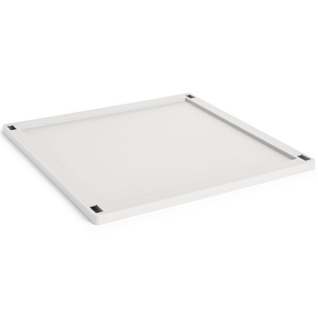 HAY Colour Crate Large Square Låg, offwhite | KitchenOne