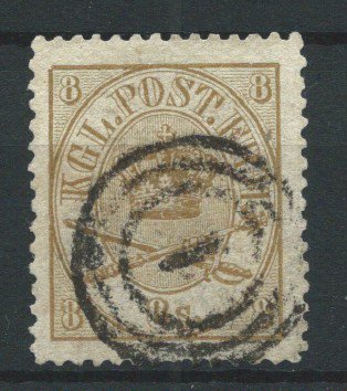 Danmark 1864 - AFA 14 - Stemplet