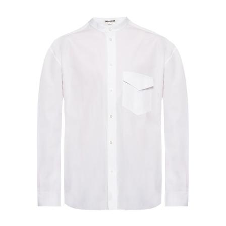 Jil Sander Shirt with a pocket Hvid, Herre Skjorter