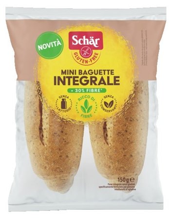 Schar Mini Baguette Integrale 4 Pezzi x 37,5 g