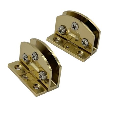 2 stk Skap Glass Dørhengsel