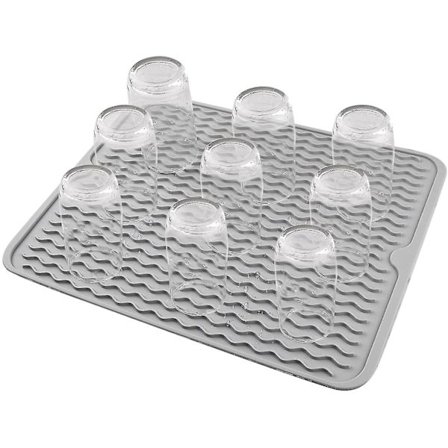 Silikone Drypbakke 40cm X 30cm Opvaskemåtte Opvaskemåtte Til Køkken