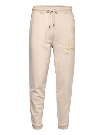 Messi X Logo Pants Sweatpants Hyggebukser Beige SIKSILK