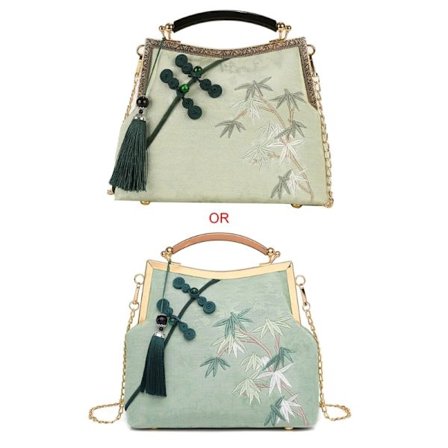 Broderi tofs Clutch plånböcker för kvinnor Evening Bag Party Prom Handväskor