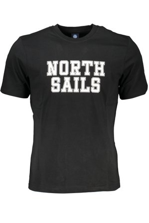 North Sails T-shirt Maniche Corte Uomo Nero