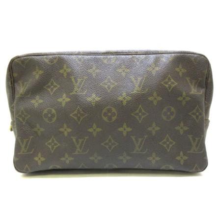 Louis Vuitton Vintage, Pre-owned Bag Bruin, Dames, Maat:ONE Size,Canvas