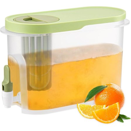 3,9L drikkevaremaskine med hane, drikkevaremaskine med låg og køleskab, plastik iste-drikkevaremaskine, camping juice maskine, køleskab