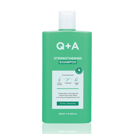 Q+A Strengthening Shampoo, 250 ml
