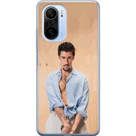 Kompatibelt Mobildeksel til Xiaomi Mi 11i Bad Bunny Super Bowl-inspirert grafikk med NFL-trofé og San Francisco-bro i sportdesign