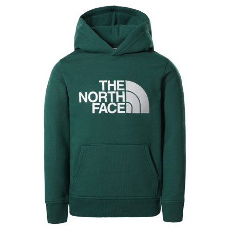 The North Face Youth Drew Peak Pullover Hoodie Children long-sleeved sweaters Green S