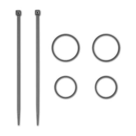 Quad Lock O-Rings / Zipties